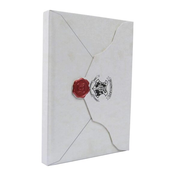 Harry Potter Hogwarts Acceptance Letter Journal with Wand Pen and Broom Pencil - Picture 6 of 9